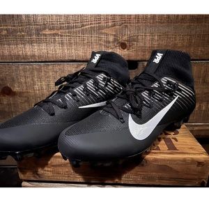 Mens Nike Vapor Untouchable 2 sz 14.5 CF Football Cleats Black White 924113-001